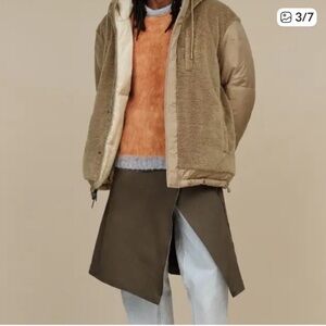 UGG SHERPA REVERSIBLE WINTER COAT W HOOD!! QUALITY!! Warmth!! XL